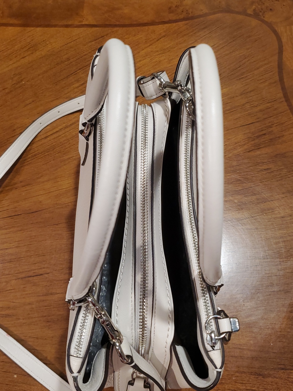 Coach Brooklyn 28 Bag In Chalk White - Picture 4 of 16